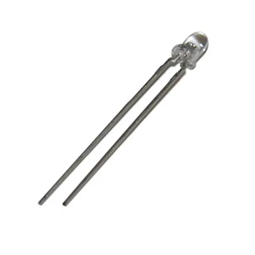 Produktbild 2X TEPT4400 Fototransistor 3mm λp max: 570nm 6V 30° Linse: transparent VISHAY