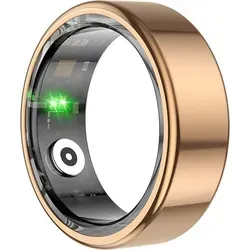 Avizar, Smart Ring Größe 10 Titan Mit Ladetui, Gold - Rosa