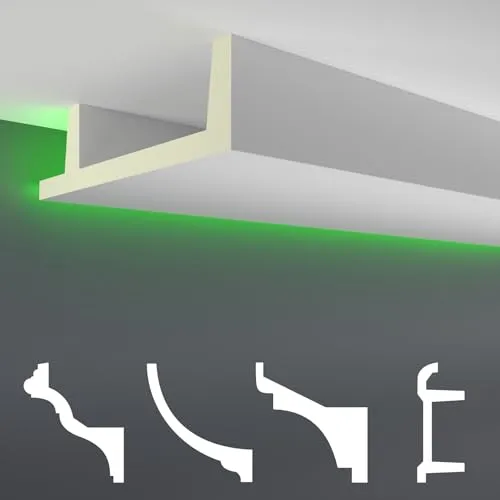 Produktbild HEXIM LED Stuckleisten Muster