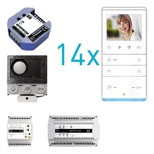 TCS PVIF140/001 Video-Sprechanlagen-Set