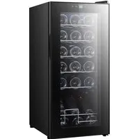 HOMCOM Weinkühlschrank 50 L für 18 Flaschen von HOMCOM