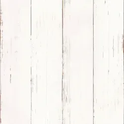 Superfresco Easy Vliestapete white wood - Tapete in Holzoptik, weiß, aus dimensionsstabilem Vlies, ideal für Küche und Nassbereiche, rückstandslos abziehbar und leicht zu verarbeiten.