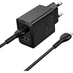 Hoco N71 Ladegerät USB-A & USB-C 30 W PD QC
