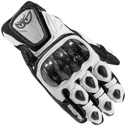 Berik Namib Motorradhandschuhe XS - Hochwertige Motorradhandschuhe aus 0,6-0,8 mm dickem Premium Ziegenleder, mit Carbon-Knöchelschutz und zusätzlichem Schutz an Fingern und Handgelenk für optimale Sicherheit und Komfort.