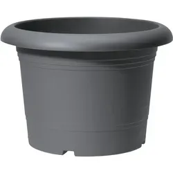 Scheurich Pflanzgefäß Oliver Ø 40 cm Metallic Grey von Scheurich