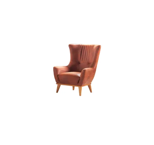 Hotelsessel Loungesessel Club Komfortsessel Wartezimmersessel - Moderner Hotelsessel für 1 Person, mit elegantem Lederbezug und robustem Holzgestell. Ideal für Wartezimmer oder Konferenzen, bietet er optimalen Komfort und eine ansprechende Optik.