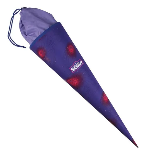 Scout Schultüte Summer 70cm - Schultüte für den perfekten Schulstart, mit fröhlichem Sommerdesign und 70cm Höhe für viel Platz für Geschenke.