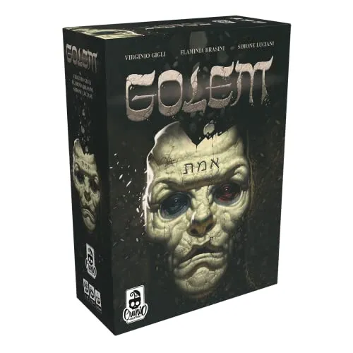 Golem Brettspiel von Cranio Creations - Erwachsenenspiel für 1-4 Spieler, mit einer Spieldauer von ca. 120 Minuten, ideal für strategische Denker ab 13 Jahren.