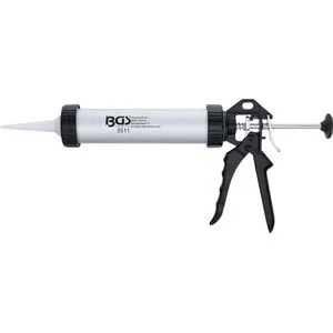 BGS-technic Kartuschenpresse 3511, mechanisch, für Kartuschen und Schlauchbeutel, aus Metall