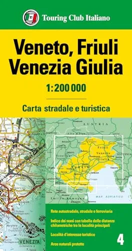 Veneto / Friuli Venice / Giulia (4) (Carta stradale e turistica, Band 4)
