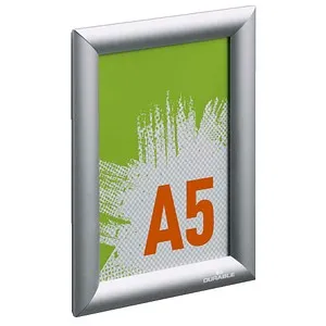 DURABLE Klapprahmen silber 22,3 x 16,0 cm, 1 St.