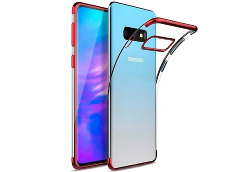 CoolGadget Handyhülle Slim Case Farbrand für Samsung Galaxy S6 5,1 Zoll, Hülle Silikon Cover für Samsung S6 Schutzhülle
