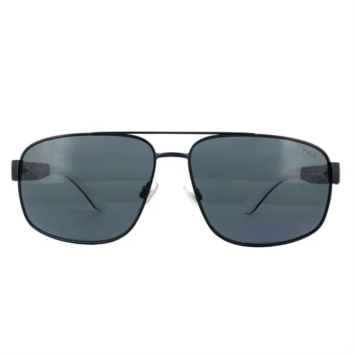 POLO Herren 0PH3112 930387 Sonnenbrille, Blau (Matte Navy Blue/Grey), 62