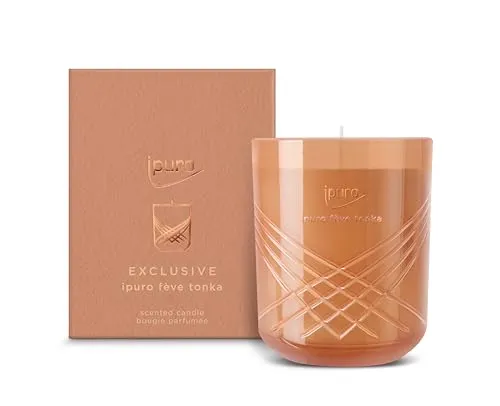 ipuro Exclusive Elegante Duftkerze in orange von ipuro