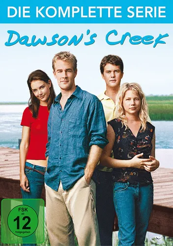 Dawson's Creek - Die komplette Serie - Staffel 1-6 - TV-Serie, Drama auf 34 DVDs, ideal für Fans der Kultserie, die alle Episoden in bester Qualität genießen möchten.