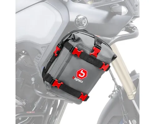 Bagtecs Rahmentasche Sturzbügeltasche für Schutzbügel Motorrad # G3R 6 Liter