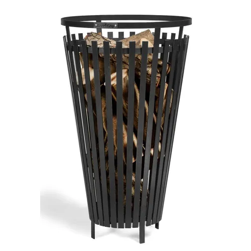 Feuerkorb FLAME - 45cm Durchmesser, handgemacht aus hochwertigem Naturstahl, ideal für stimmungsvolle Abende im Freien