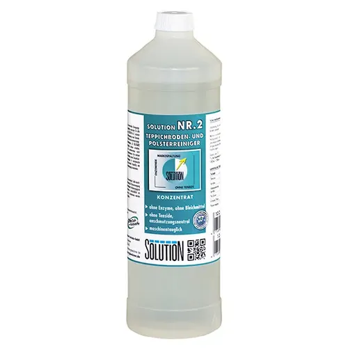Teppichreiniger Solution Glöckner Nr. 2 1 L tensidfreies, universelles Teppichreinigungskonzentrat 0048