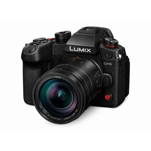 Panasonic LUMIX DC-GH6L Hybridkamera mit Leica Objektiv - Spiegelreflex- & Systemkamera mit 25 MP Sensor, Doppelte Bildstabilisierung und robustem Design für professionelle Foto- und Videoaufnahmen.