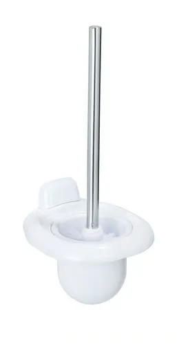 WENKO WC-Garnitur Mod. Pure zur Wandbefestigung weiß Kunststoff