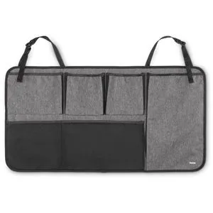 Hama Auto-Organizer 121344 - Aufbewahrungstasche für Rückbank, 85 x 46 cm, mit 6 Taschen für optimale Organisation im Auto. Schützt die Rücksitzbank und ist universell passend für die meisten PKWs, Vans und SUVs.