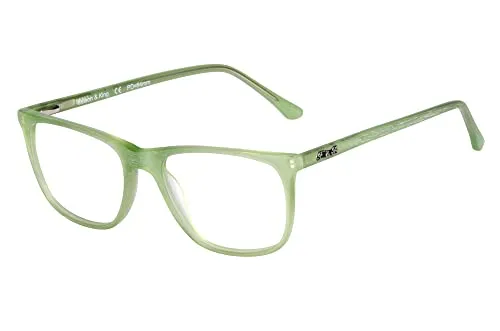Edison & King Lesebrille: Straightforward in Grün (+2,50 dpt) - Markante Lesebrille mit brillanten Premiumgläsern und Bluelight-Protect Technologie für augenschonendes Lesen. Designed in Germany und schadstofffrei – für höchsten Tragekomfort!