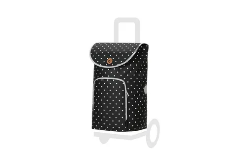Andersen Einkaufstrolley Tasche Ole schwarz - Wasserabweisende Einkaufstrolley Tasche in elegantem Schwarz, mit Kordelzugverschluss und leichtem Design (0,7 kg) für mühelosen Transport.