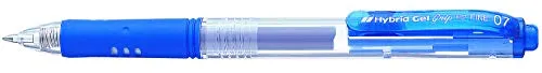 Pentel K157-C Hybrid Gel Grip Druck-Tintenroller 0,7 mm - Gelschreiber mit druckmechanischer Bedienung und gummierter Griffzone für hohen Schreibkomfort. Nachfüllbar mit Mine KFR7, ideal für präzises Schreiben.