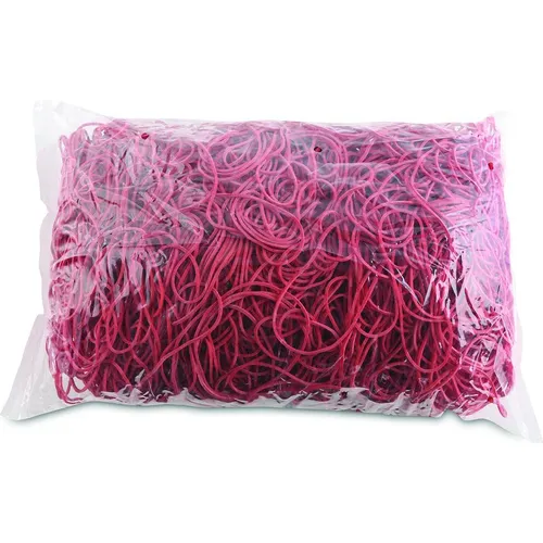 Office Products Zusammensetzung, Durchmesser 70 mm, 1,5x1,5 mm, 60 % Gummi, 1000 g, heiss, rot (18107019-04)