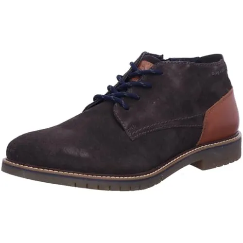 bugatti Herren-Stiefel Kaltfutter-331-8373H, Dunkelgrau, Größe 41 - Stylische Herren-Stiefel mit