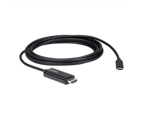 Aten UC3238 USB-C auf 4K HDMI Kabel - HiFi-Kabel für eine mühelose Verbindung vom USB-C Laptop zu HDMI-Displays. Unterstützt 4K Auflösung bei 60 Hz für beeindruckende Bildqualität ohne zusätzliche Dongles.
