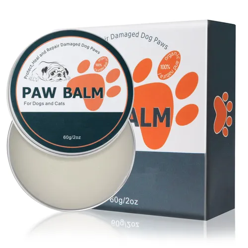 Pfotenbalsam für Hunde & Katzen 60 g, Natürliche Pfotenpflege mit Bienenwachs