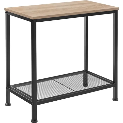 tectake Beistelltisch Filton in braun von tectake