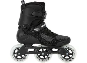 Powerslide Inlineskates Swell Lite Black 100 schwarz 44/45 - Fitness-Inliner in stilvollem Schwarz, mit geformtem EVA-Fußbett für optimalen Komfort und Stabilität. Ideal für sportliche Aktivitäten und geeignet für Benutzer bis 100 kg.