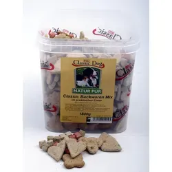 Classic Dog Backwaren-Mix im Eimer | 1,8kg Hundekuchen