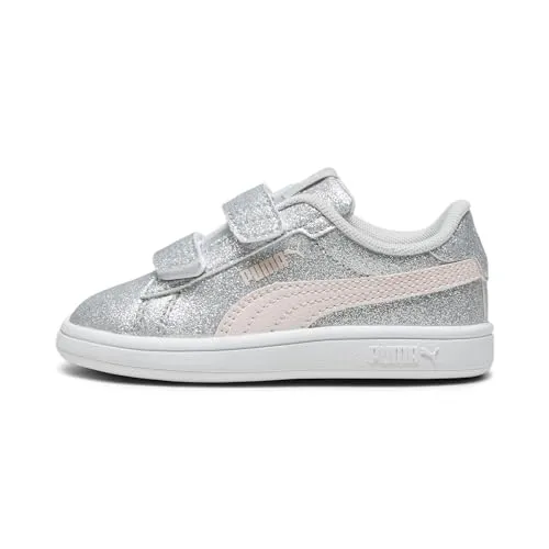 PUMA Baby-Mädchen Smash 3.0 Glitz Glam V INF Sneaker in grau von PUMA