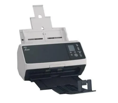 fi-8190 Einzugsscanner - grau anthrazit, USB und LAN Anschluss für schnelle Dokumentenverarbeitung