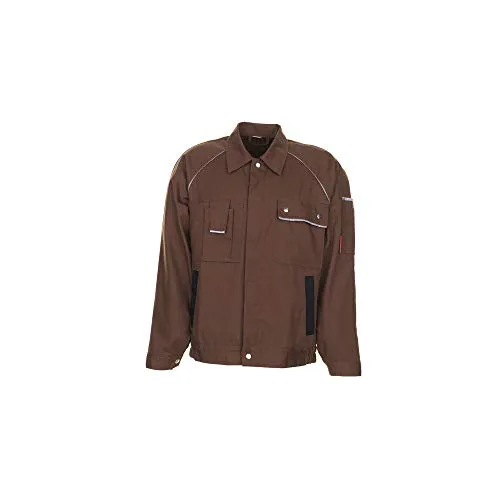 Bundjacke 2116 braun/schwarz - Größe 58 - Robuste Berufsjacke in braun/schwarz, Größe 58, ideal für den anspruchsvollen Einsatz in Handwerk und Industrie.