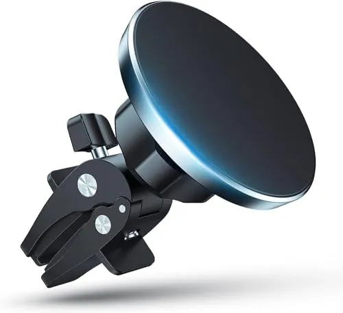 Magnet Handyhalterung fürs Auto, 16 Starke Magnete Handyhalterung für die Auto-Lüftung, 360° Drehbarer Mag-Safe Autohalterung, Magnethalterung Handy Auto Geeignet für i-Phone 17, 16, 15, 14, 13, 12