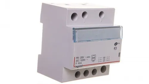 Modularer Sicherheitstransformator TR316 230/12/24V 16VA