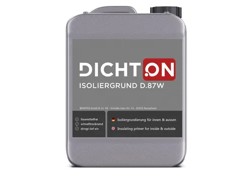 BEKATEQ Isoliergrundierung D.87W Isoliergrund farblos, Acryl Isogrund Haftgrund