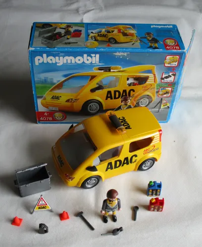 Playmobil aus Set 4078 ADAC- Straßenwacht Servicewagen