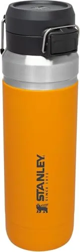 Stanley Quick Flip Water Bottle 1.06 L Saffron - Thermobehälter mit praktischem Flip-Deckel, ideal für unterwegs und hält Getränke lange kalt oder warm.