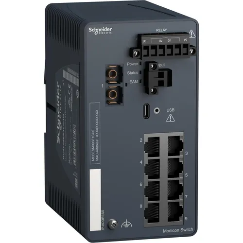Schneider Electric Modicon Managed Switch MCSESM093F1CU0 von Schneider Electric