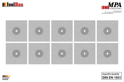 Isolbau Wandmanschette 10 Stk. Dichtmanschette Dichtband Dichtbahn Bad Innenecke