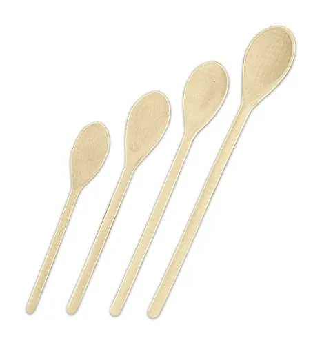 Staedter Haus Oval Form Kochlöffel, beige, Birkenholz, beige, 30 cm
