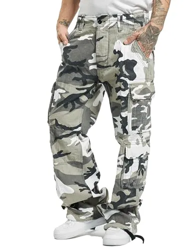 Brandit Pure Vintage Pants - Urban, Größe S - Wanderhosen im authentischen Used-Look, mit weitenverstellbarem Beinsaum und 4 großen Cargotaschen für optimalen Stauraum.