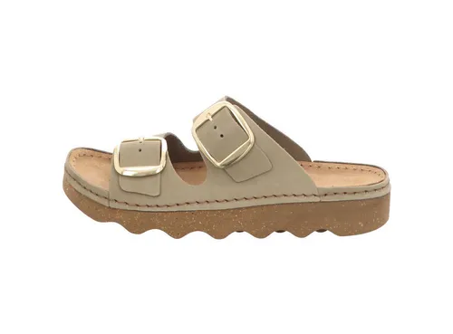 Rohde Damen Sandalen Pesto 37 EU - Klassische Pantoletten für den Sommer - Pantoletten für Damen mit flachem Absatz und Leder-Fußbett für höchsten Komfort, ideal für warme Tage und entspannte Stunden zu Hause.