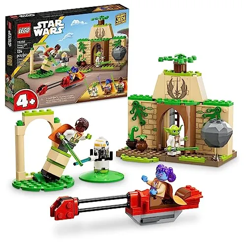 LEGO Star Wars Tenoo Jedi Temple 75358 – Bauspielzeug für kleine Jedi - Lerne mit dem LEGO Star Wars Tenoo Jedi Temple (75358) das Bauen! Dieses 124-teilige Set bietet kreative Spielmöglichkeiten und fördert die Fantasie junger Jedi-Fans ab 4 Jahren.