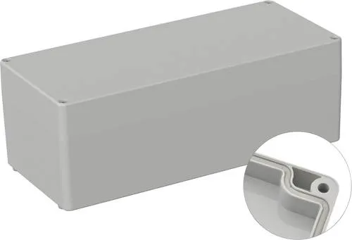 TRU COMPONENTS TC-9065708 Industrie-Gehäuse - Oberputz-Abzweigdosen mit eingezogener Dichtung für optimalen Schutz gegen Staub und Feuchtigkeit.